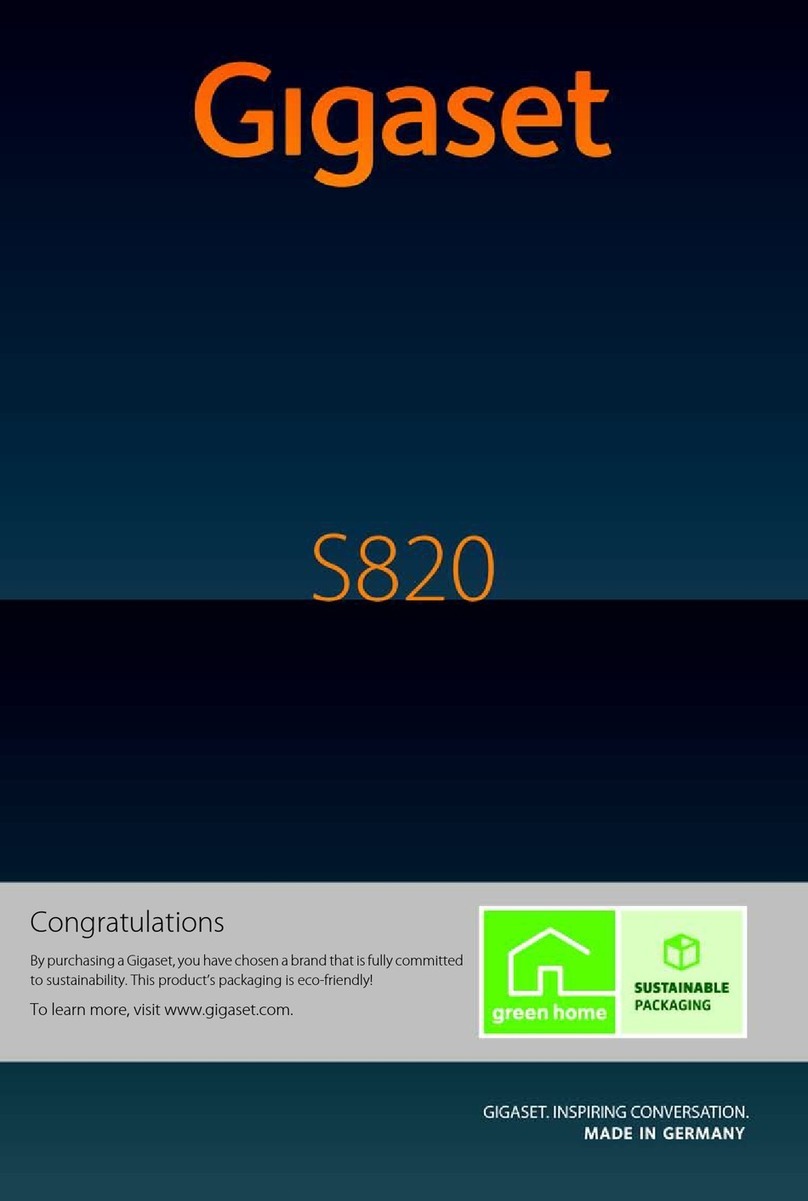 Gigaset S820 user guide