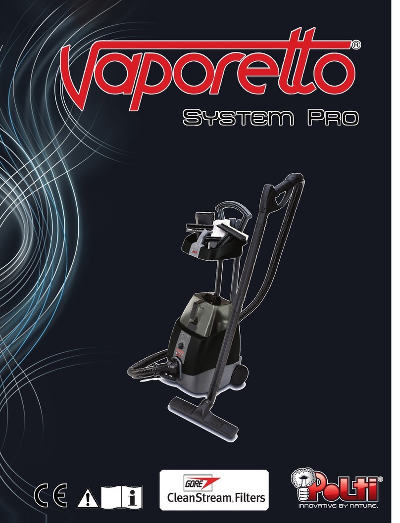 POLTI VAPORETTO SYSTEME PRO Instructions for use