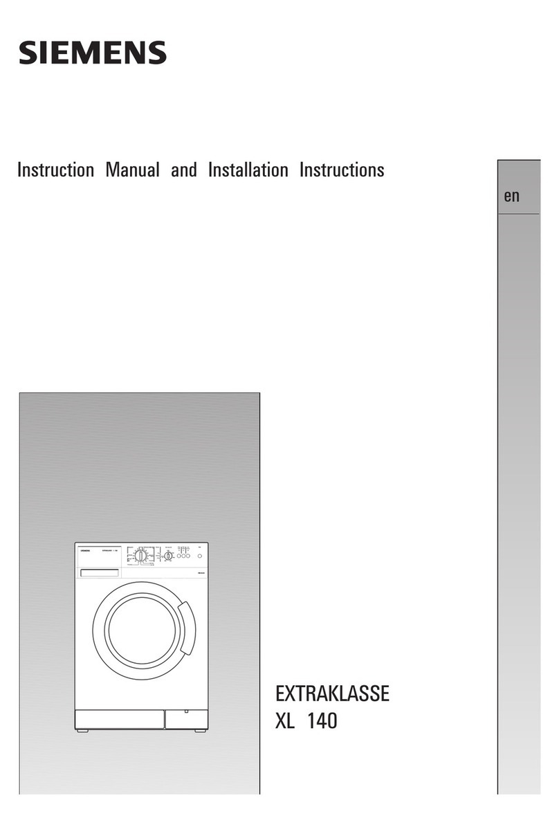 Siemens EXTRAKLASSE XL 140 Specification sheet Siemens EXTRAKLASSE XL 140 Specification sheet