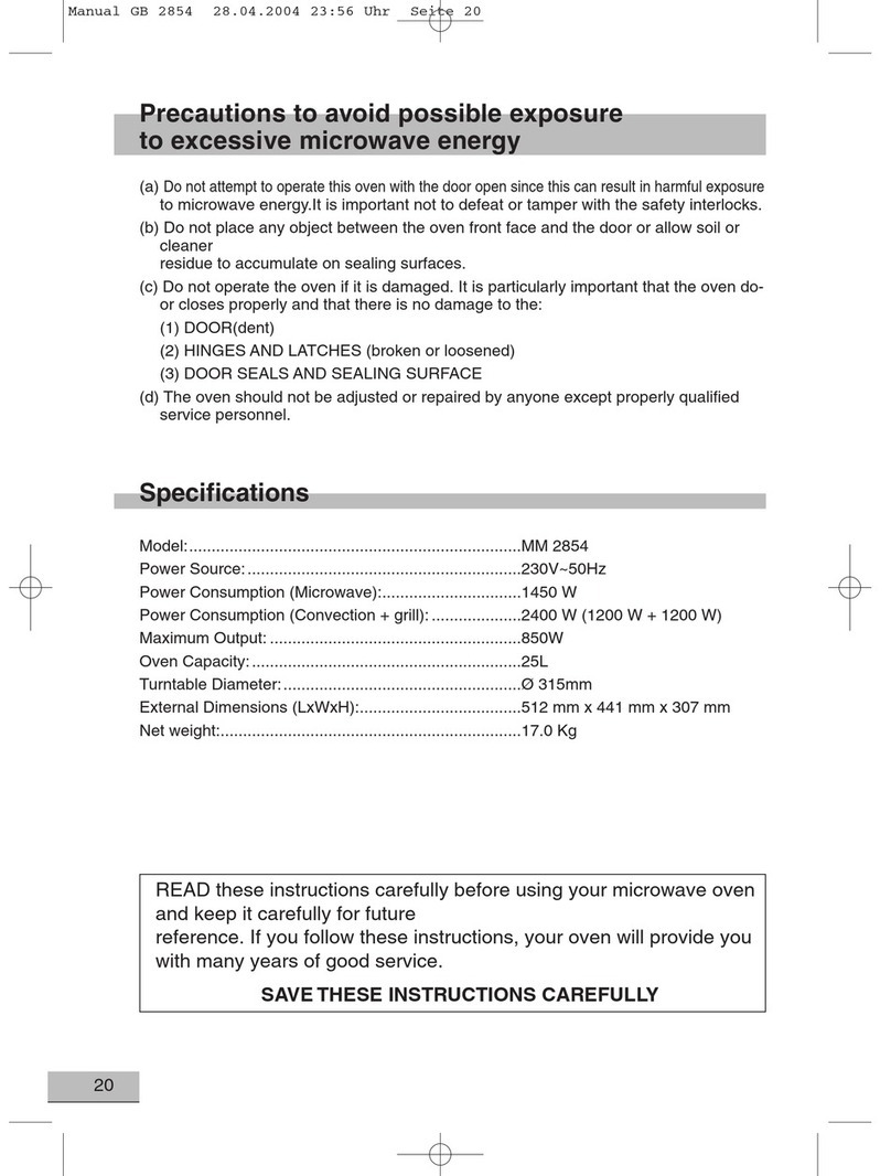 Micromaxx MM 2854 Installation guide