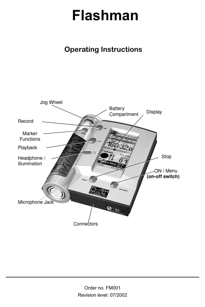 MAYAH FLASHMAN User manual