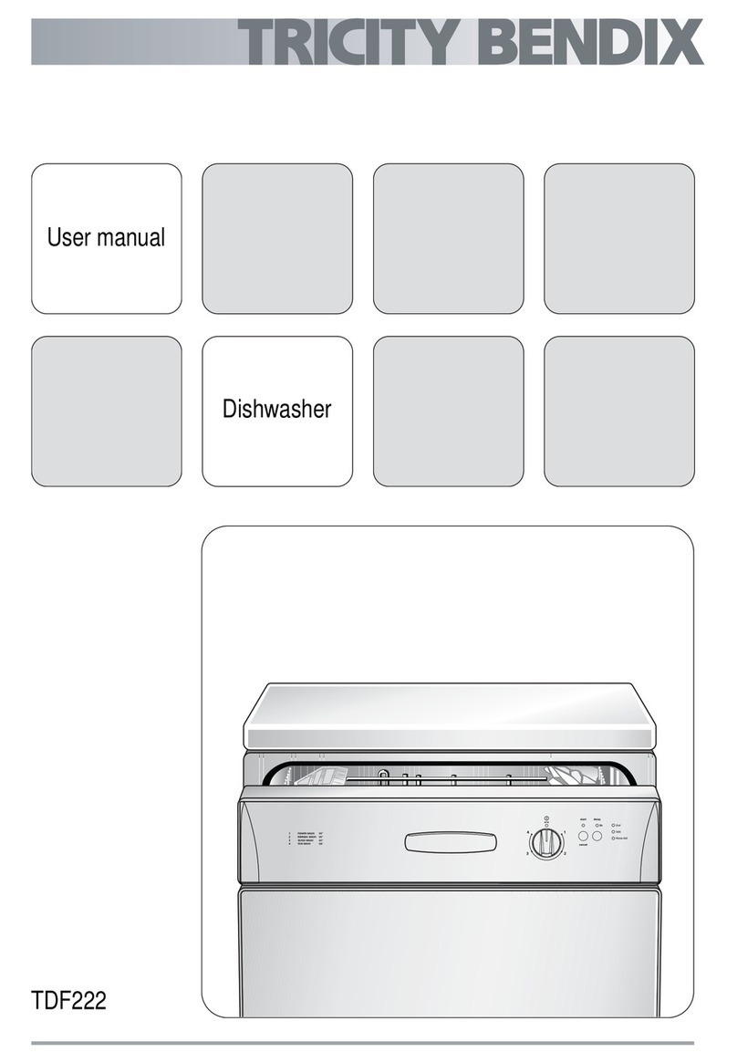 Tricity Bendix TDF222 user manual