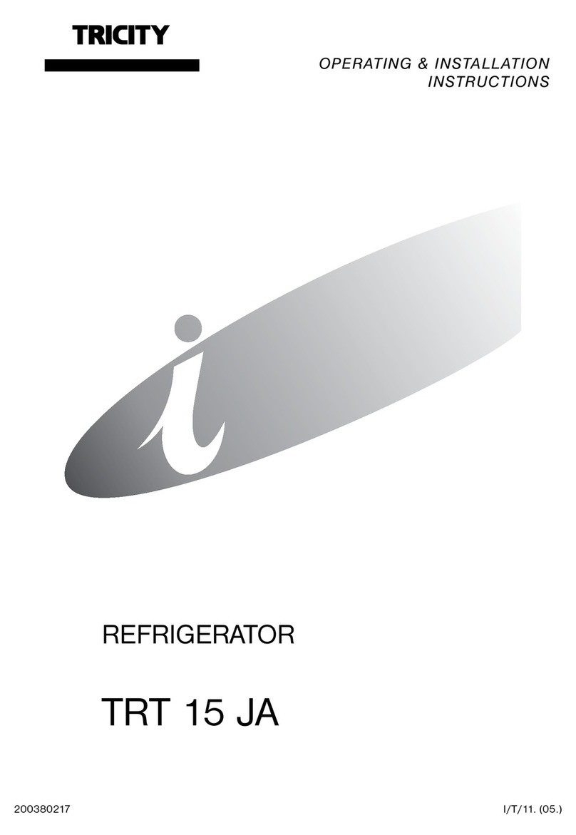 Tricity Bendix TRT 15 JA Product guide