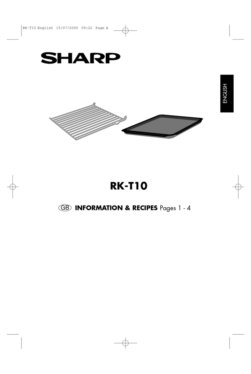 Sharp RK-T10 Information & recipes