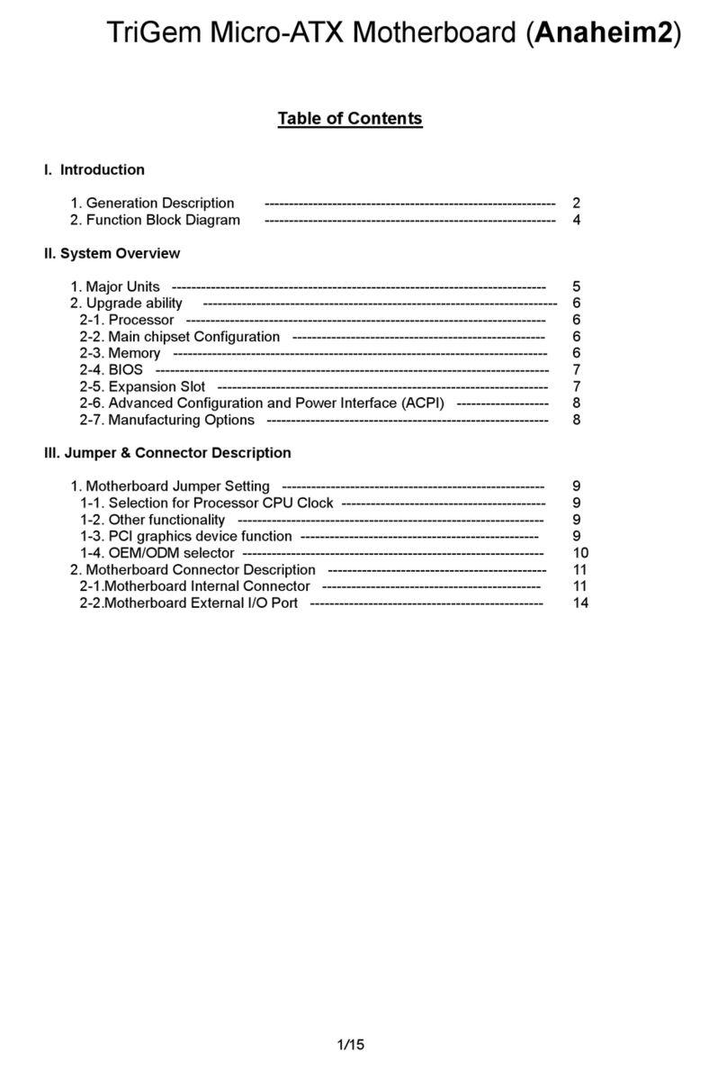 TRIGEM ANAHEIM2 manual&nbsp;
