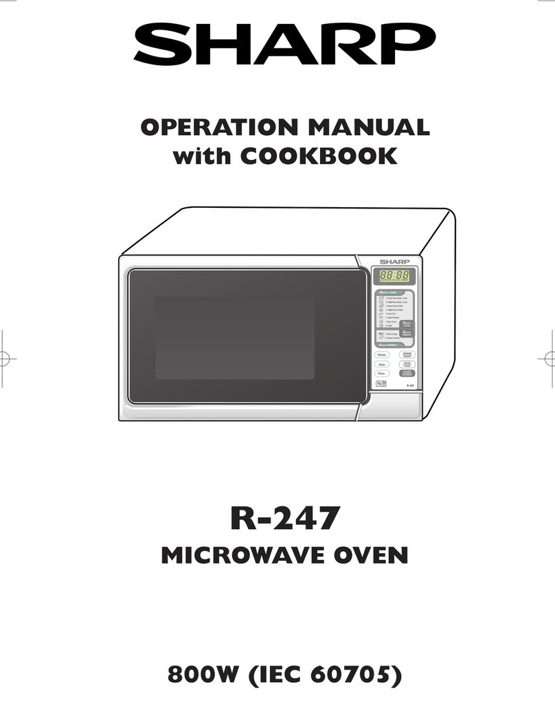 Sharp R-247 Instruction Manual