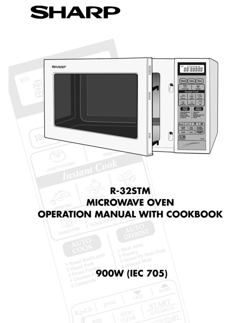 Sharp R-32STM Instruction Manual