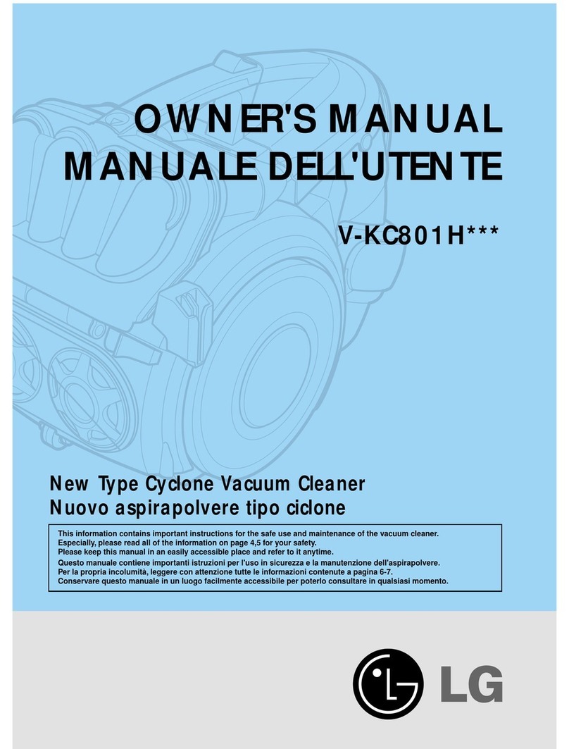 LG V-KC801H Series owner's manual