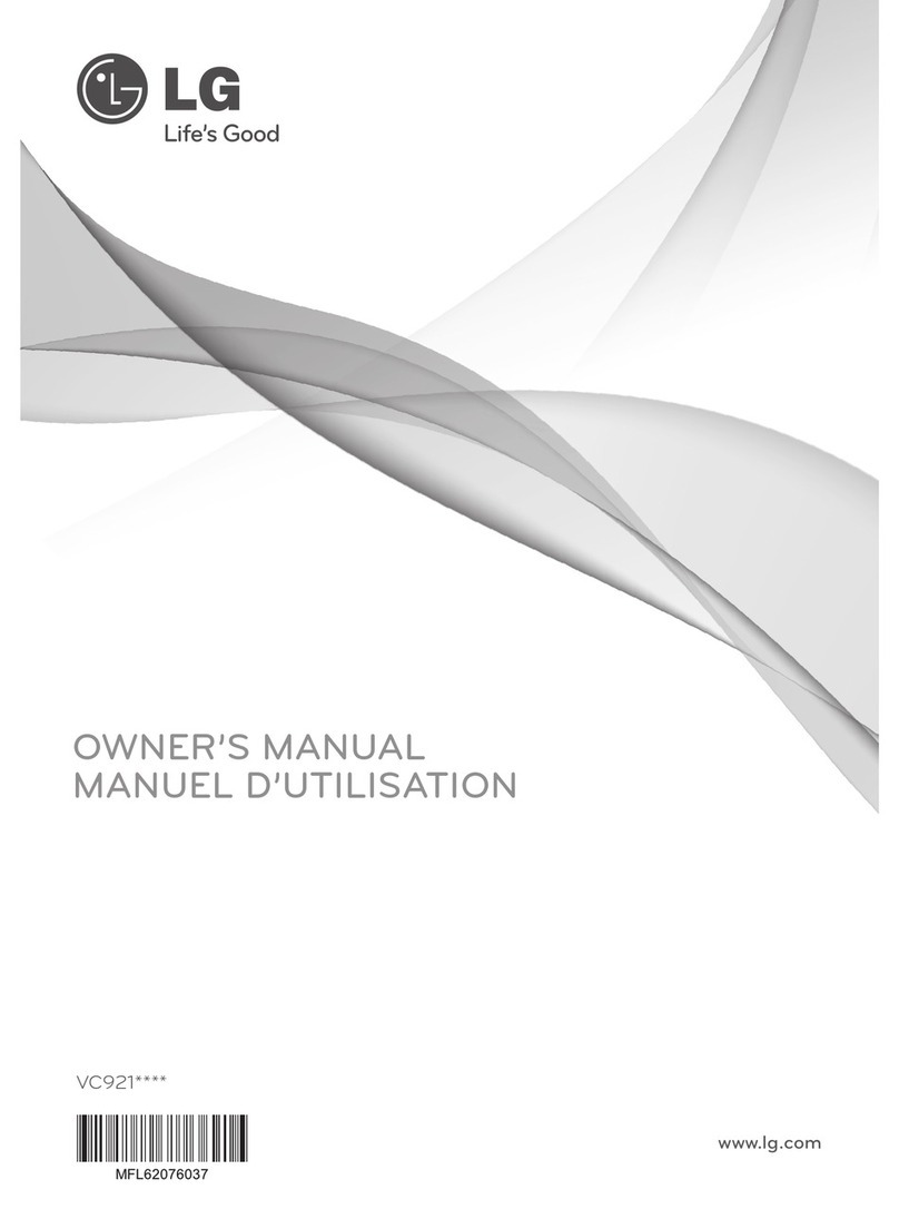 LG VC921 Series owner's manual