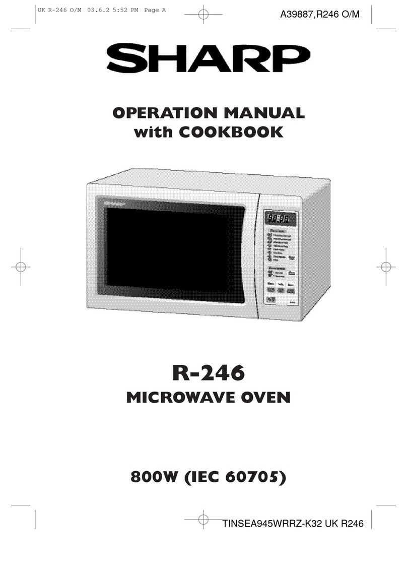 Sharp R-246 Instruction Manual