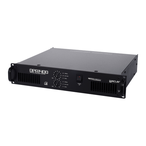 Ecler DPA2000 User manual