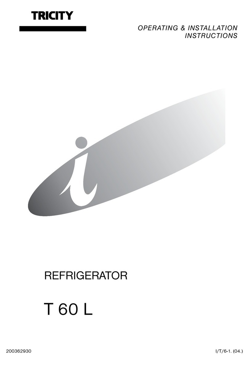 Tricity Bendix T 60 L Operating & installation instructions