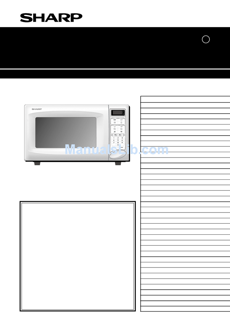 Sharp R-340F Use and care manual