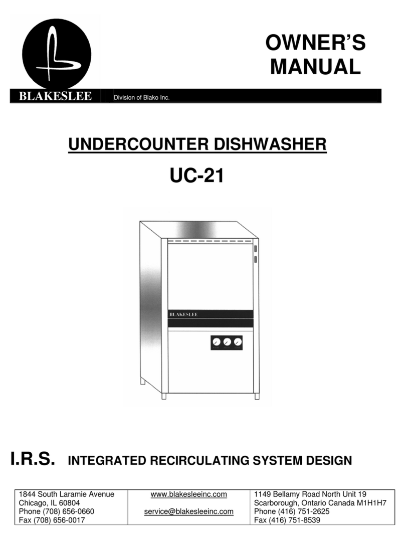 Blakeslee UC-21 User manual