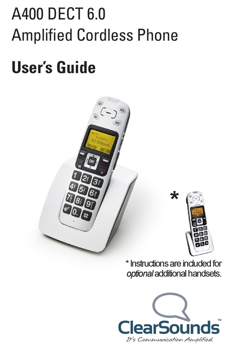 ClearSounds A400 user guide