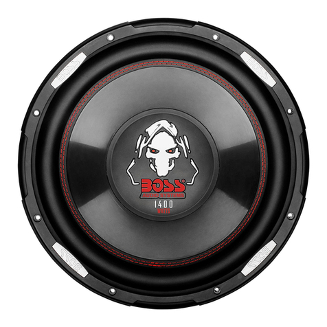 Boss Audio Systems P120F User manual Boss Audio Systems P120F User manual