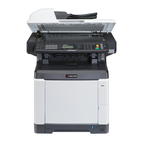 Kyocera ECOSYS FS-C2126MFP User manual