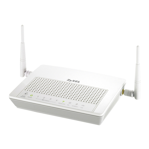 ZyXEL Communications P-661HNU-FX Manual