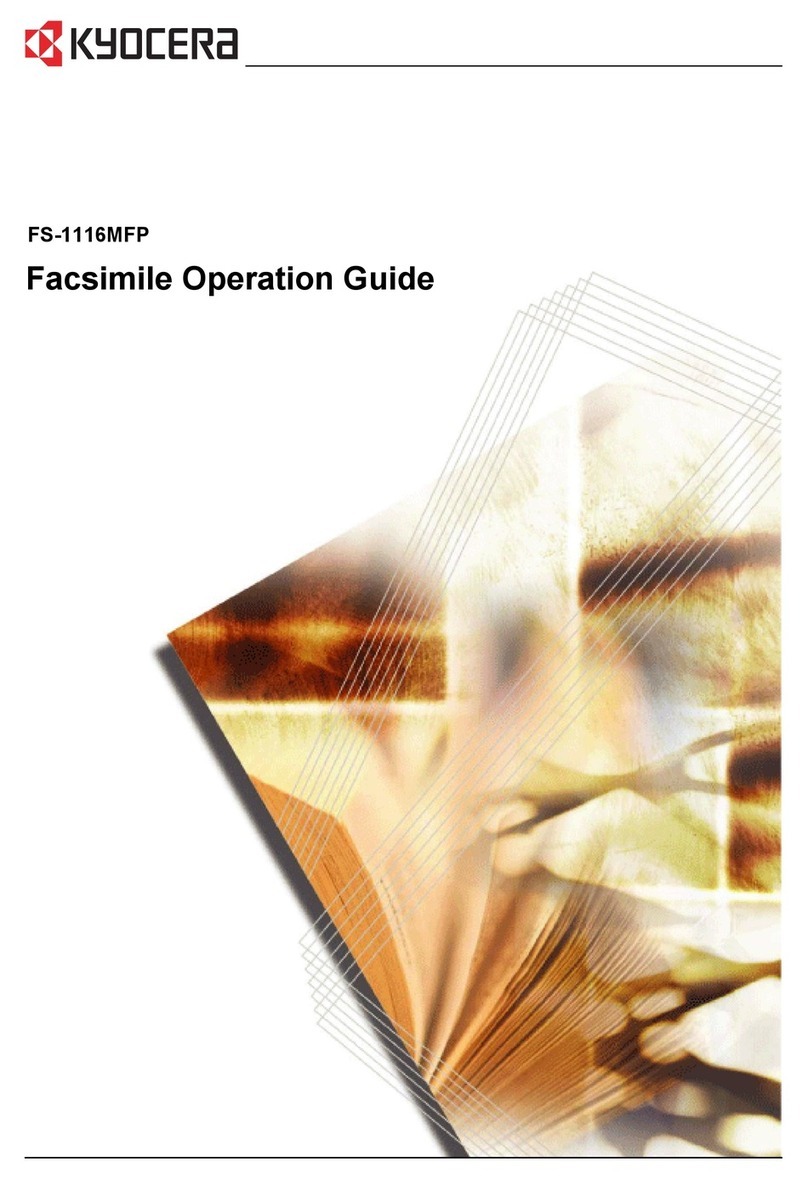 Kyocera FS-1116MFP User manual