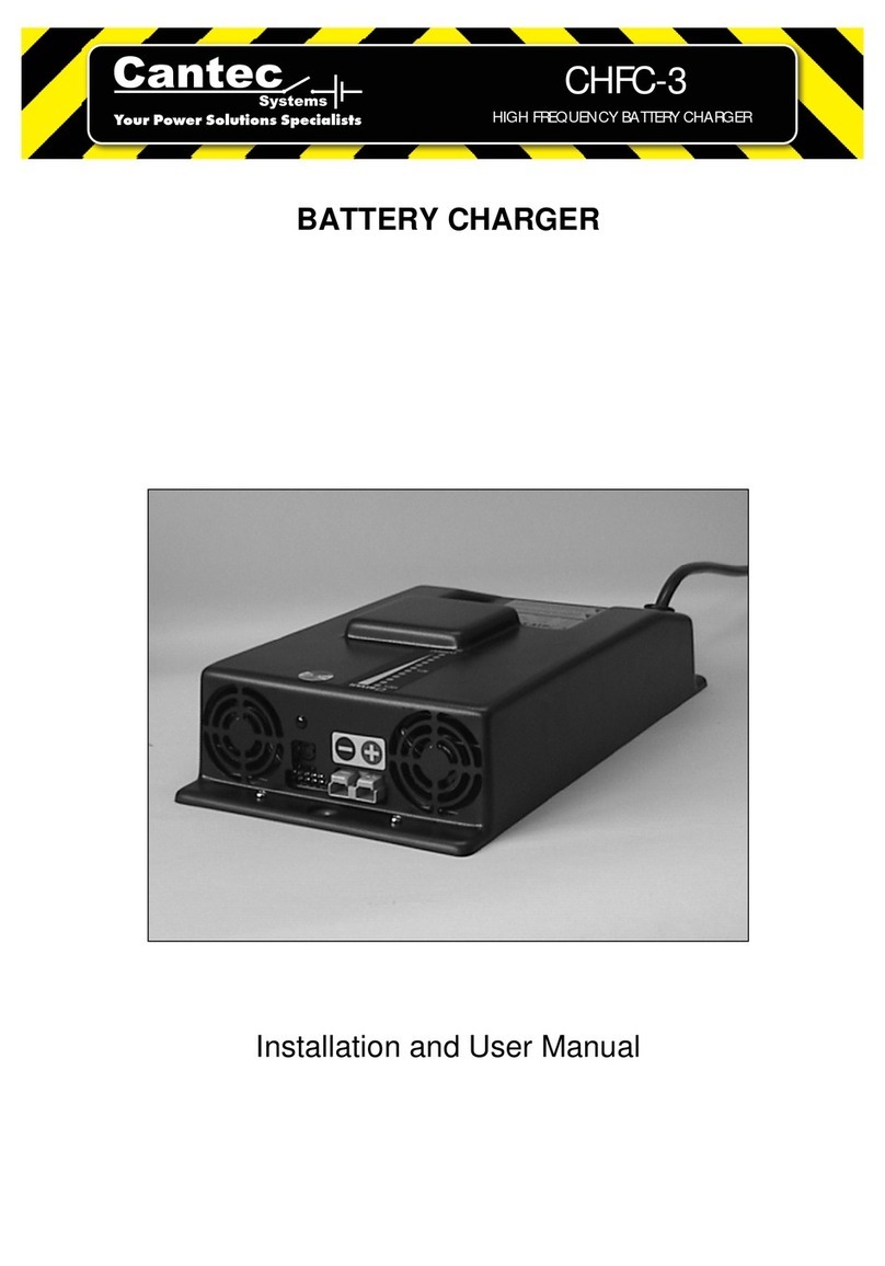 Cantec Systems CHFC-3 Installation and user manual
