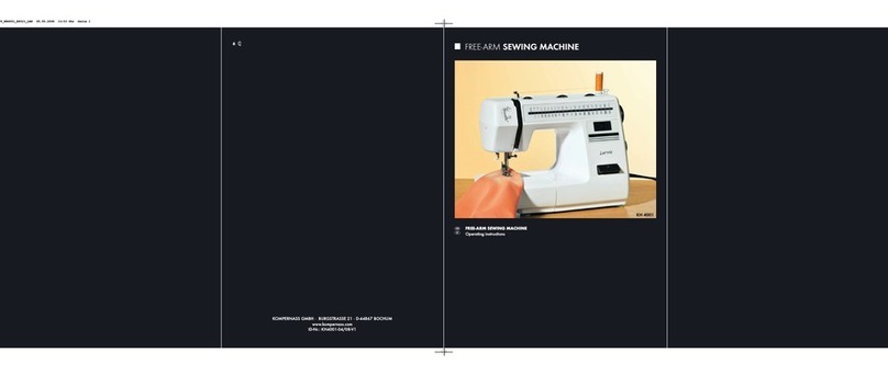 Lervia FREE-ARM KH 4001 operating instructions