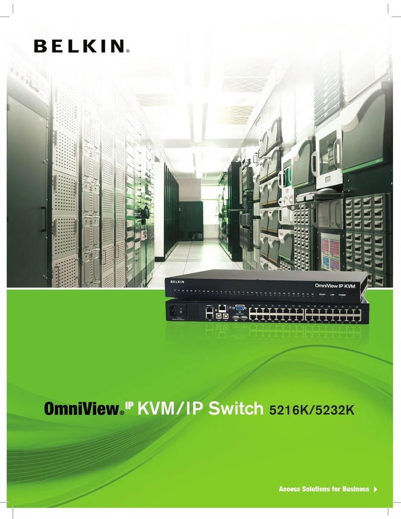 Belkin OmniViewIP 5216K User manual Belkin OmniViewIP 5216K User manual