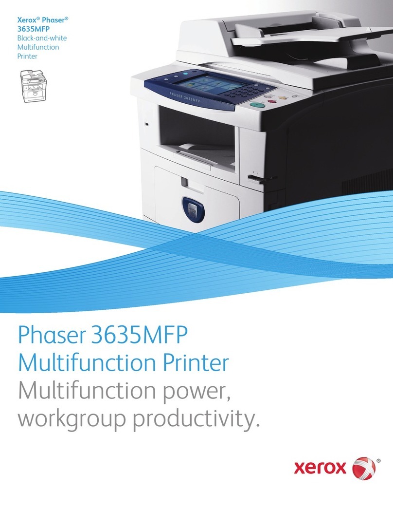 Xerox 3635MFP - Phaser B/W Laser User manual