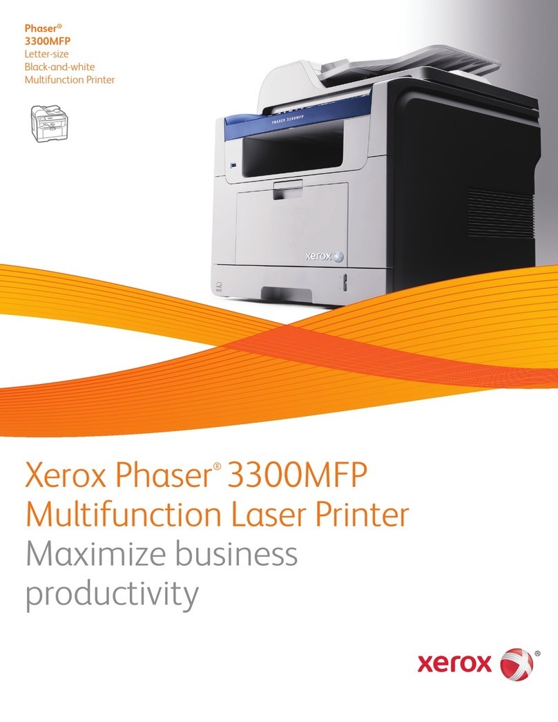Xerox 3300MFP - Phaser B/W Laser Operating and maintenance manual