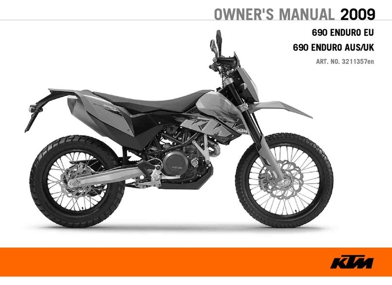 KTM 690 ENDURO EU 2009 owner's manual