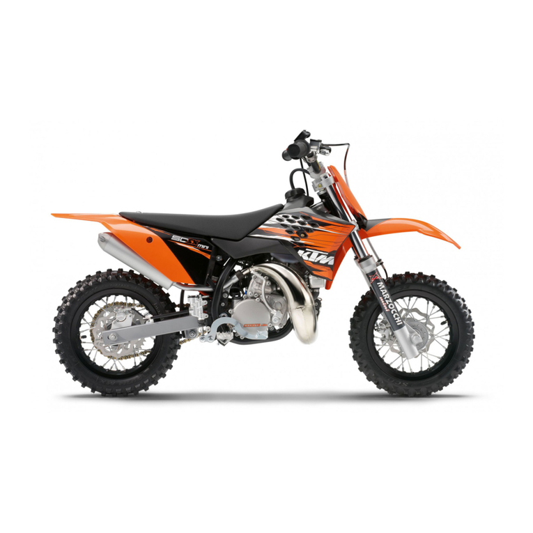 KTM 50 SX MINI 2010 User manual