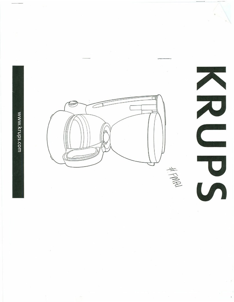 Krups Cafe Express User manual