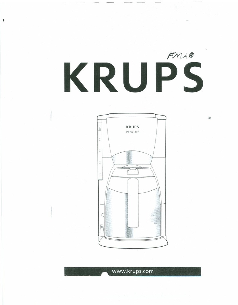 Krups ProcafeTherm Instructions for use
