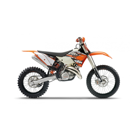 KTM 125 EXC EU 2010 User manual