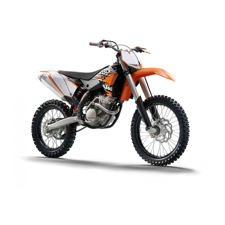 KTM 250 EXC-F EU 2010 User manual