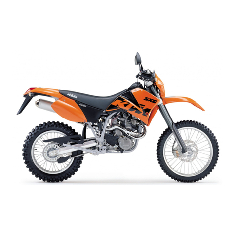 KTM 625 SXC 2003 User manual