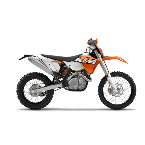 KTM 400 EXC EU 2010 User manual