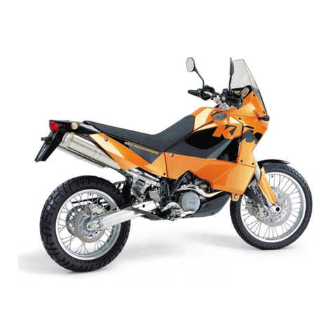 KTM 950 ADVENTURE 2003 User manual