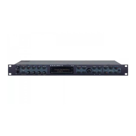 Kurzweil PC2R User manual