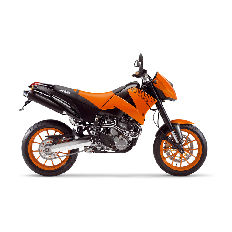KTM 640 DUKE II 2003 User manual