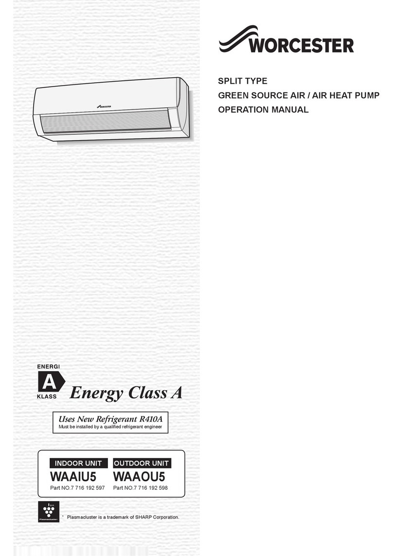 Worcester waaiu5 User manual