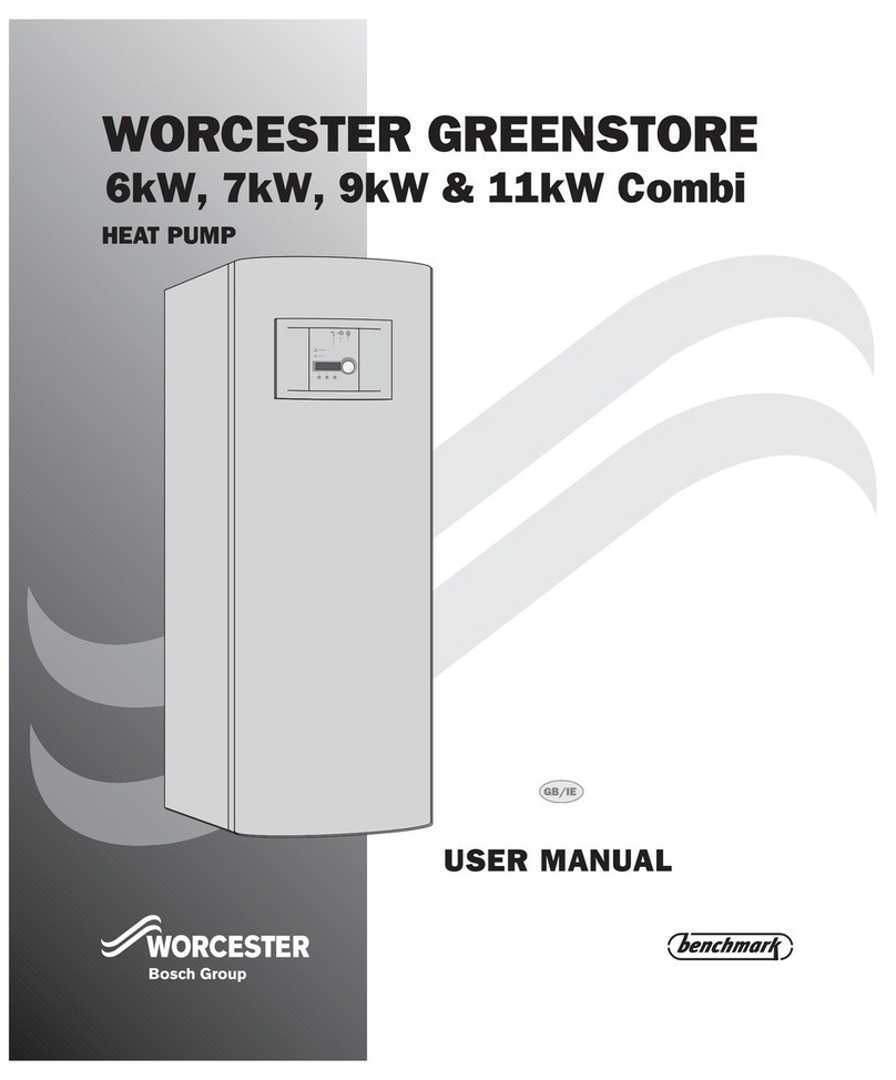 Worcester WORCESTER GREENSTORE Operating instructions