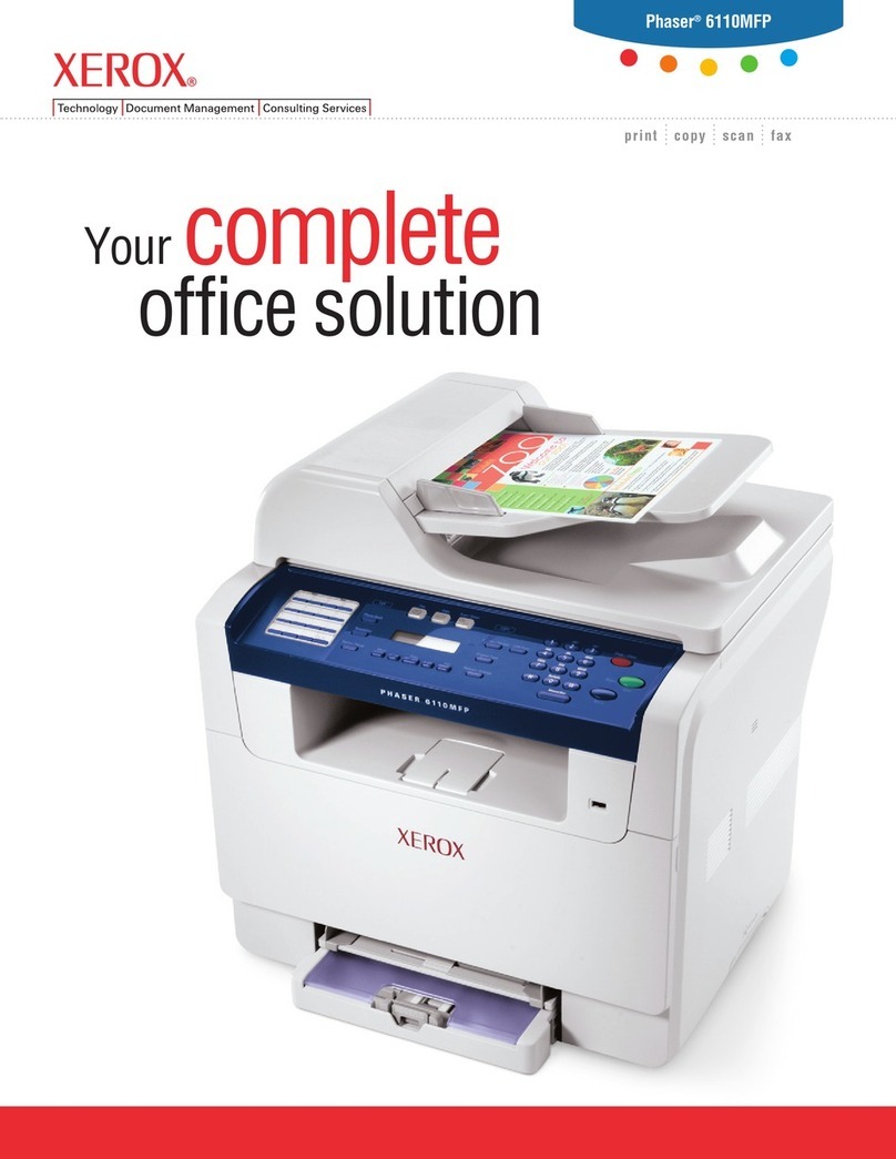 Xerox Phaser 6110MFP User manual