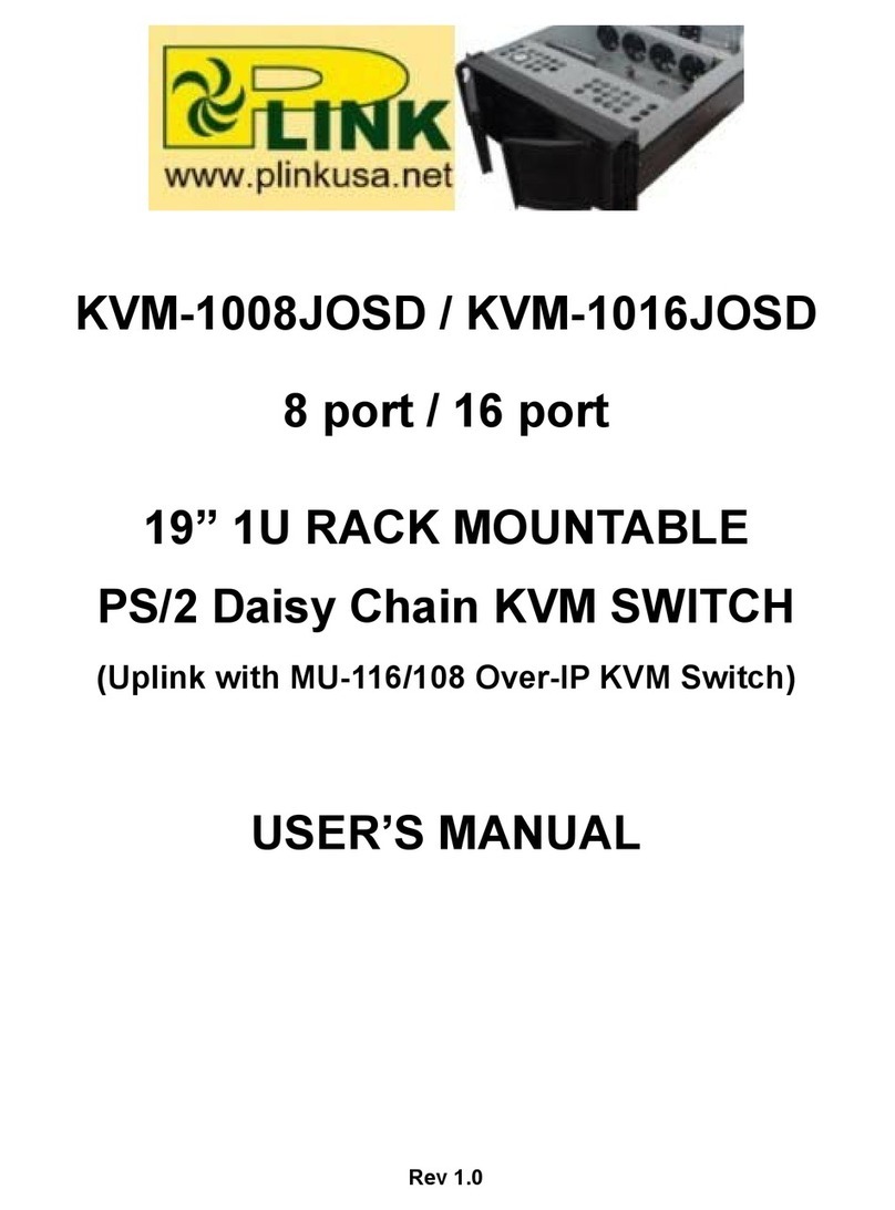plinkusa KVM-1008JOSD user manual