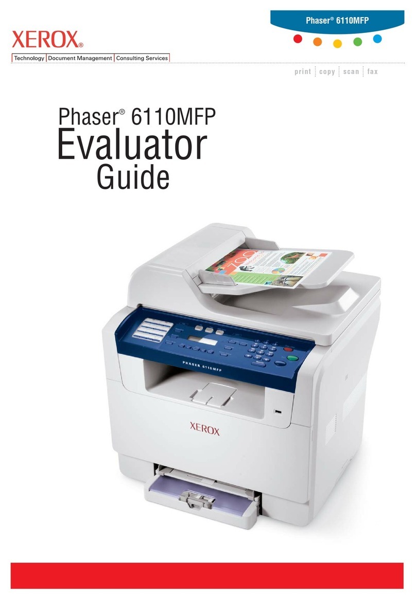 Xerox Phaser 6110MFP User manual