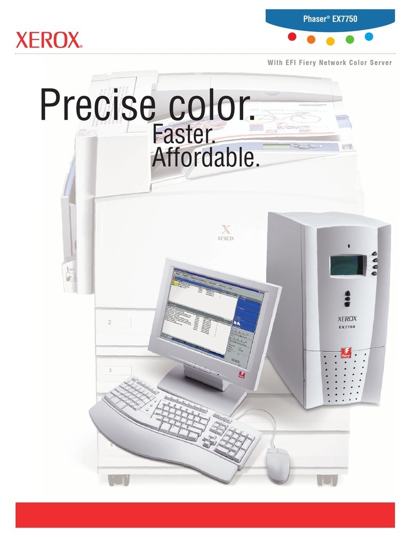 Xerox Phaser EX7750 Detailed specifications