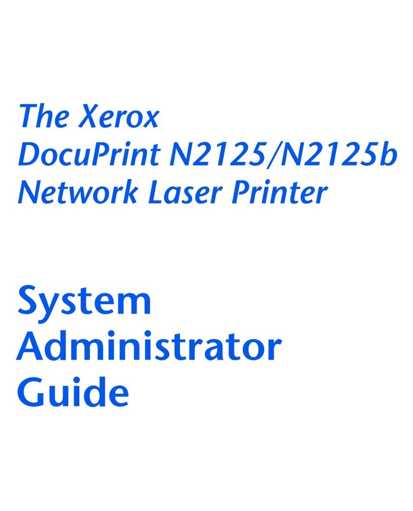 Xerox DocuPrint N2125 Service manual