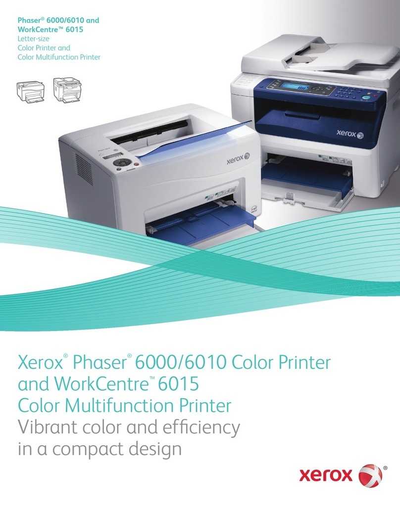 Xerox Phaser 6000 Operating and maintenance manual