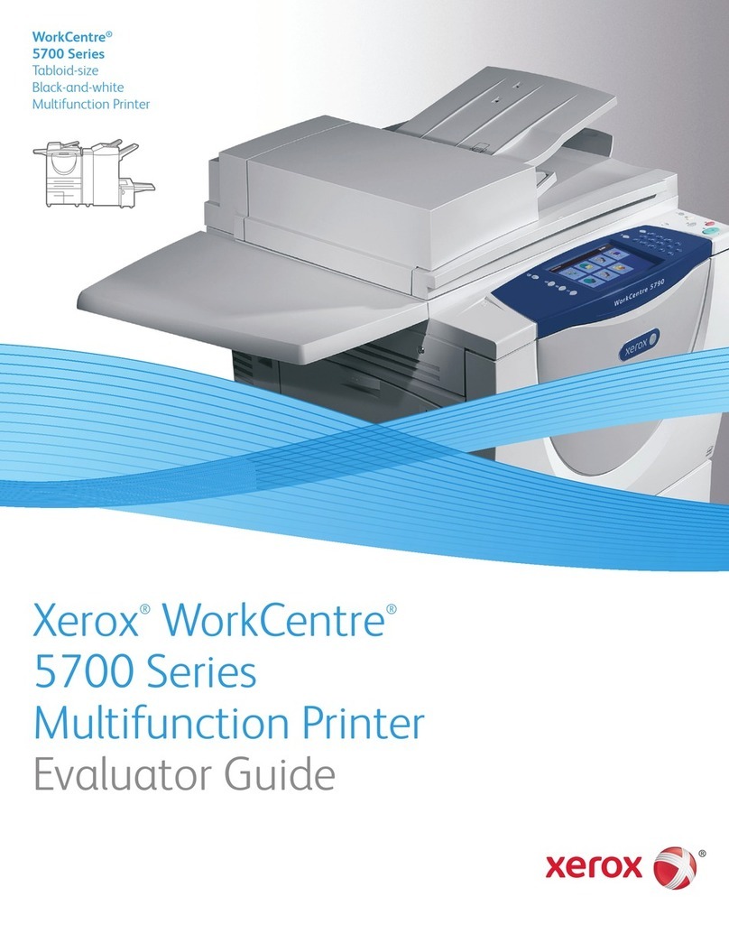 Xerox 5700 Series User manual