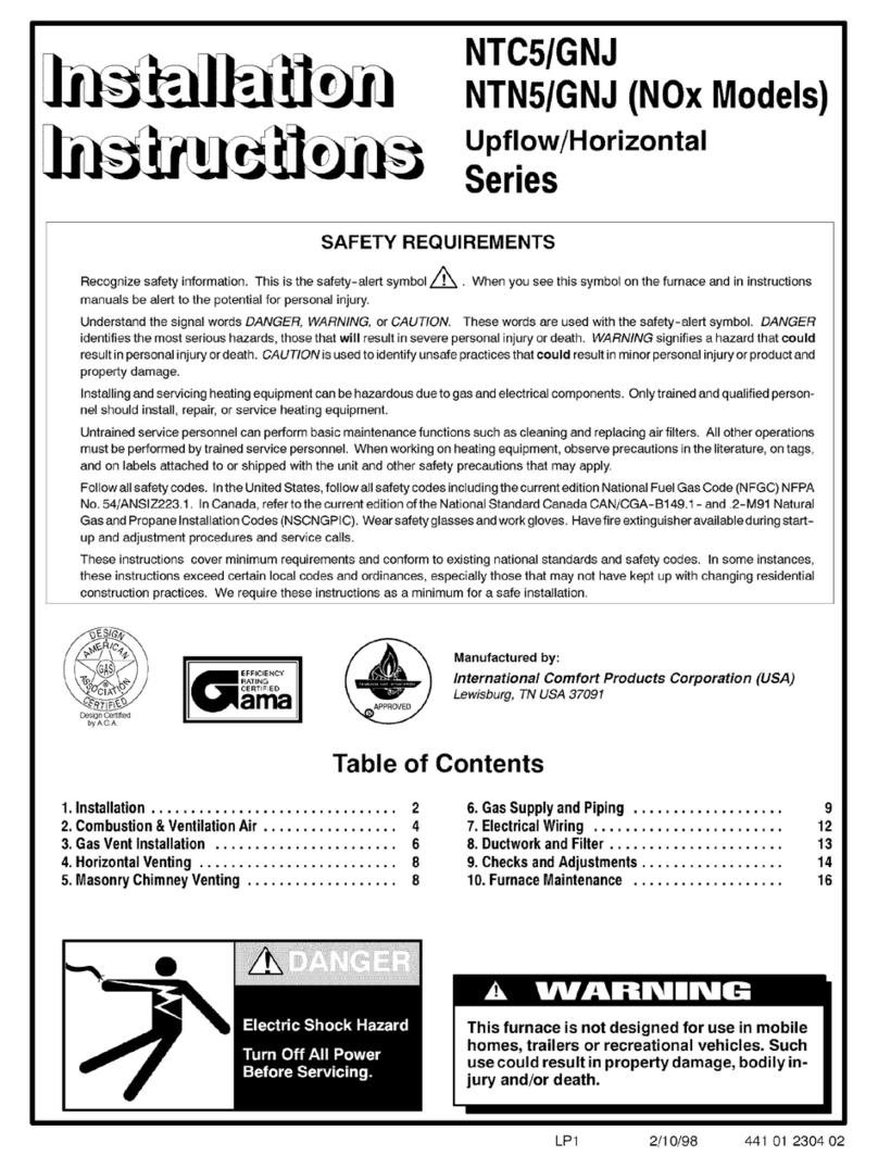 ICP NTC5100BFE1 User manual