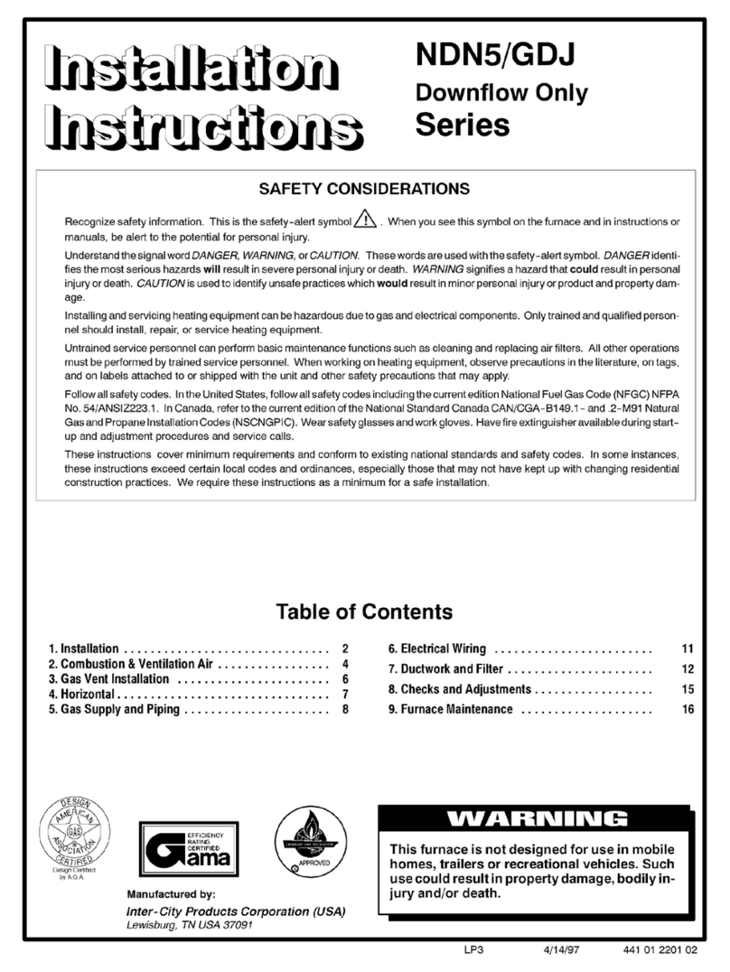 ICP NDN5050BFA1 User manual